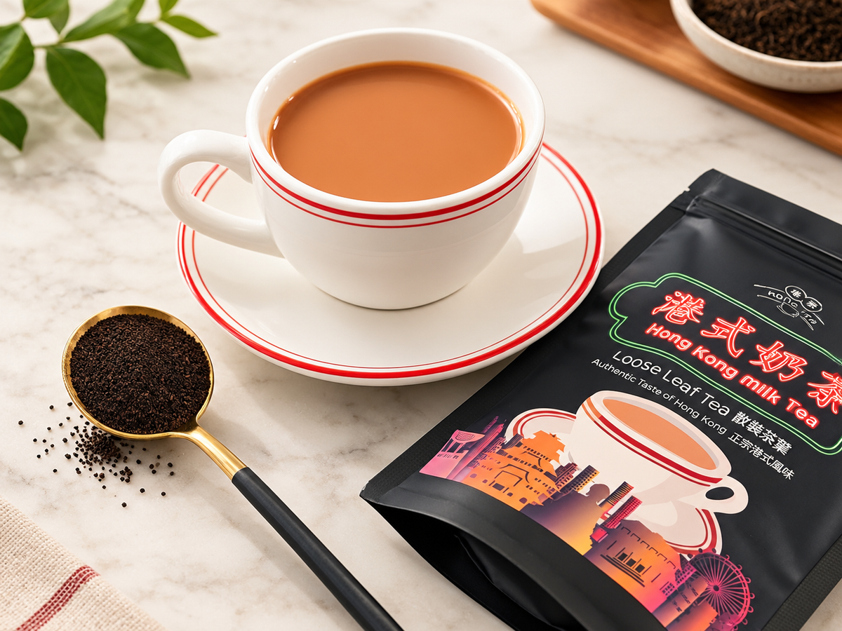 Loose Leaf Tea - Authentic Hong Kong Milk Tea Recipe